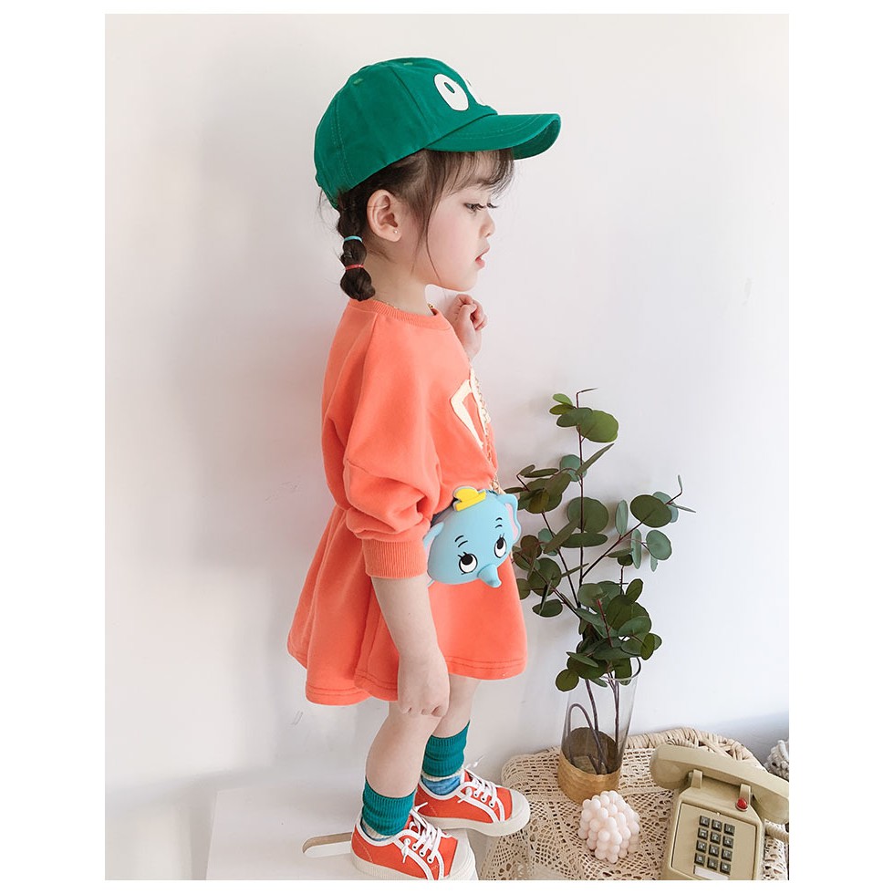 Váy thắt eo dễ thương thời trang cho bé gái - Hàng Quảng Châu Cao Cấp