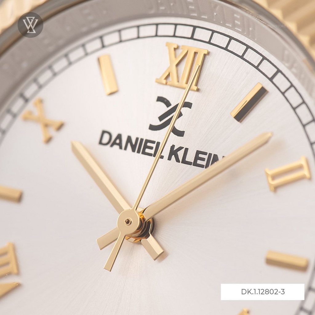 Đồng Hồ Quartz Nữ Daniel Klein WATCHSTORE DK.1.12802-3 Mặt Kính Khoáng 35mm, Dây Kim Loại, Vỏ Thép Không Gỉ