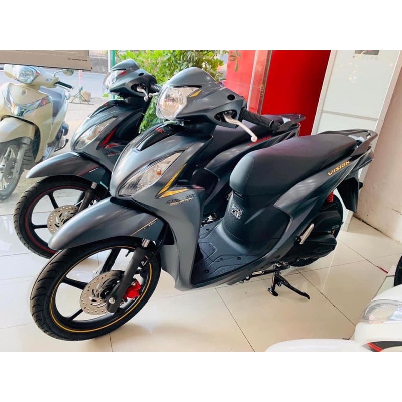 Bộ tem xe vision 2021 - 2022 phiên bản cá tính vành lớn