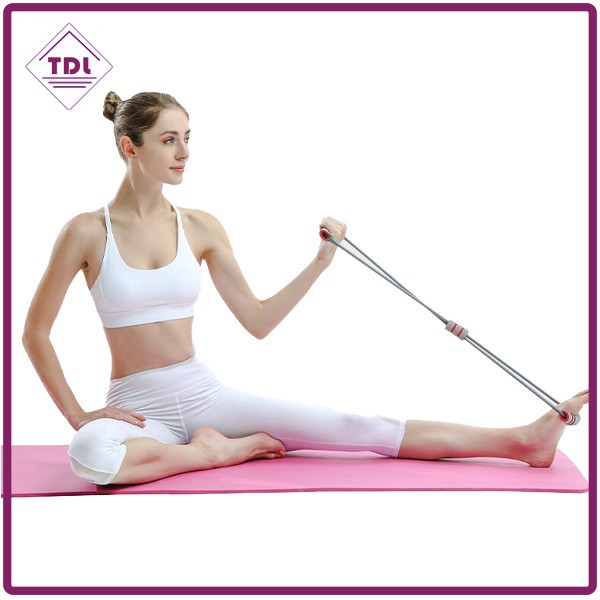 Dây tập Gym Yoga 8 kiểu ngực mông đùi tại nhà đàn hồi cao, thay thế dụng cụ phòng tập