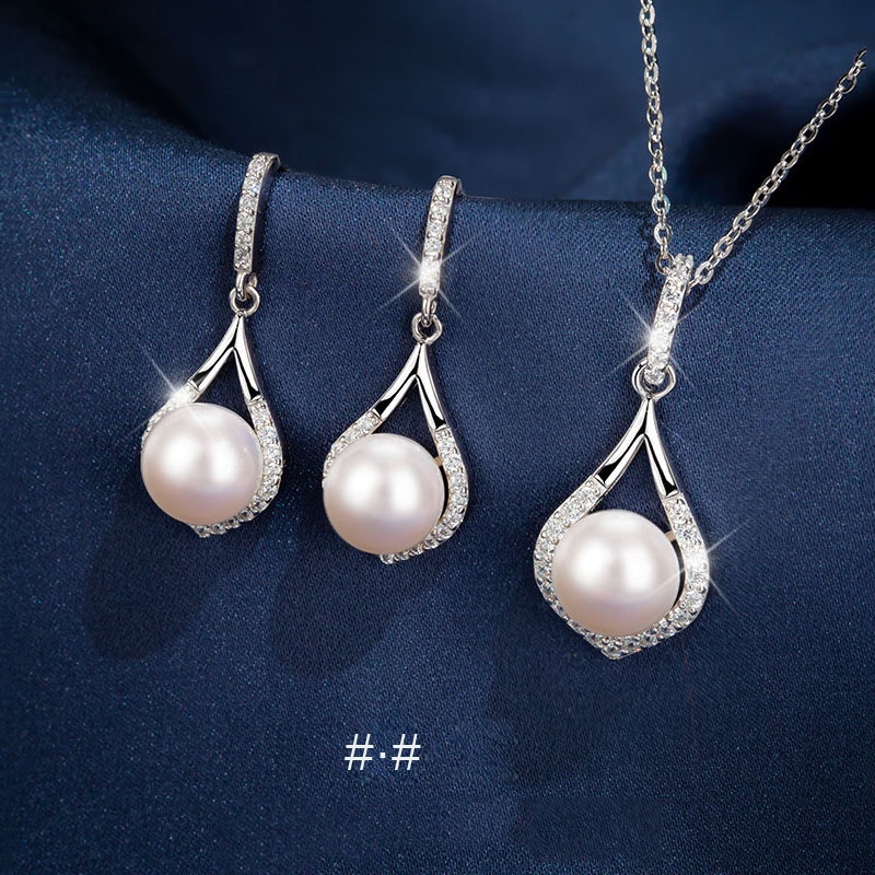 Vòng Cổ Chuỗi Hạt Ngọc Trai Giả Vỏ Sò Thời Trang