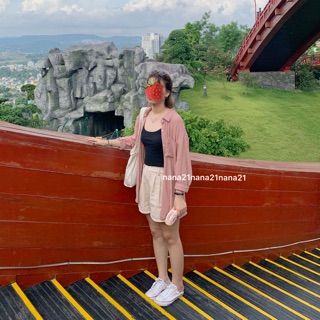 Sơ mi oversize thô đũi