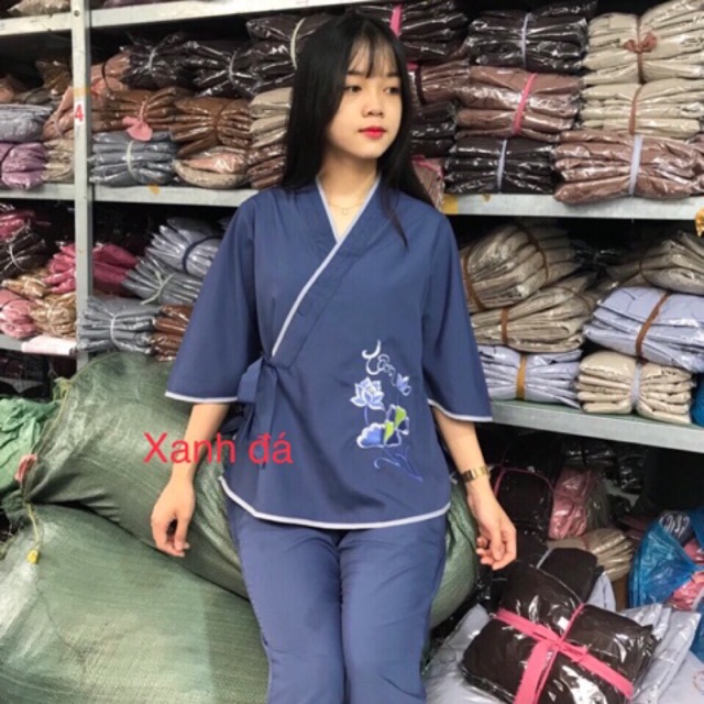 Đồ lam- Mẫu nhật nơ