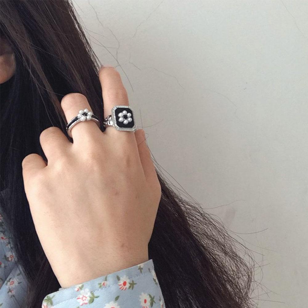 Nhẫn Hở Họa Tiết Hoa Thời Trang Cá Tính