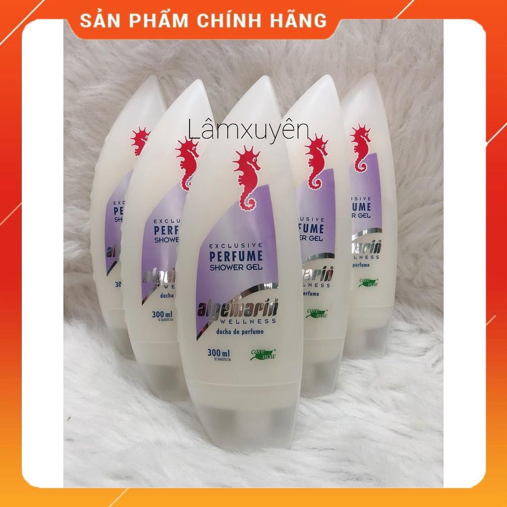 Sữa Tắm Cá Ngựa Algemarin Perfume 300ml Của Đức   mùi thươm ngọt dịu ,nuôi dưỡng làn da trắng sáng ,mịn màng