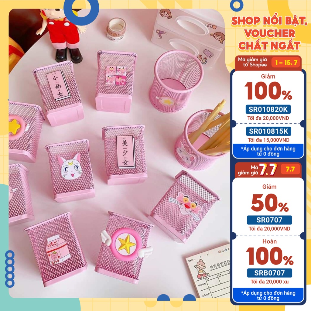 LỌ SẮT CẮM BÚT VIẾT
