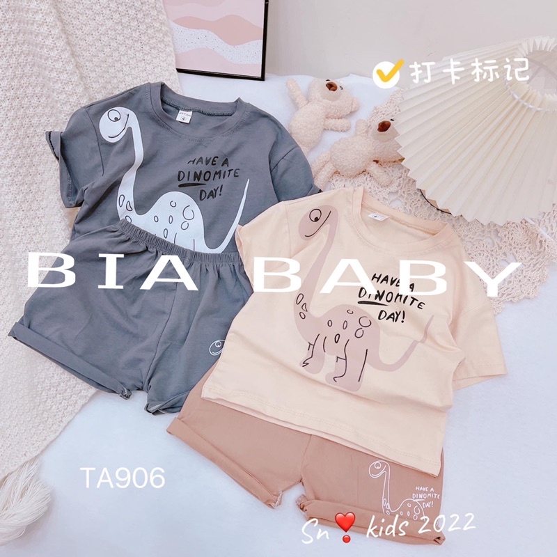 set bộ khủng long 2 màu cho bé
