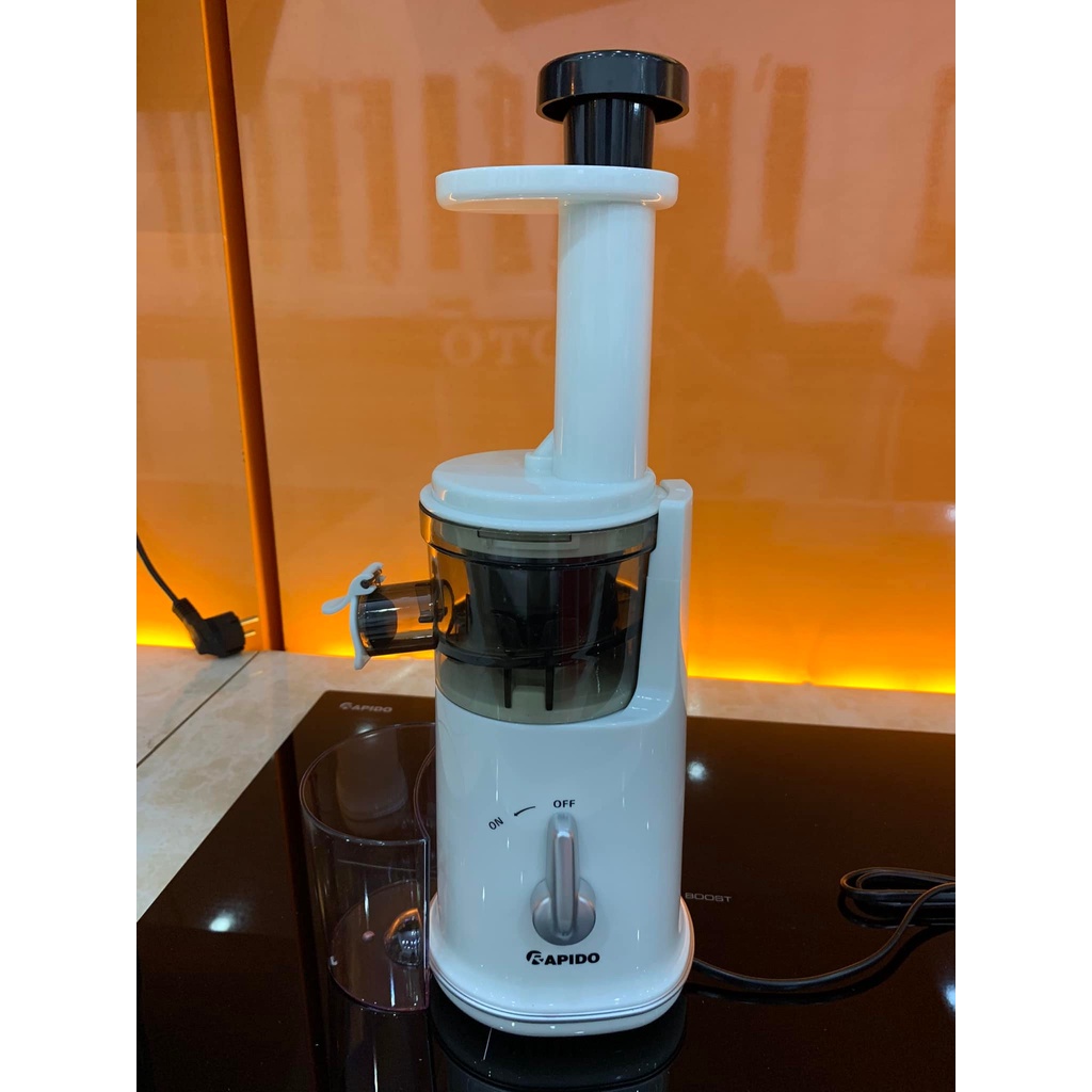 Máy ép chậm rau củ quả mini Rapido RSJ120, Bảo hành chính hãng 12 tháng