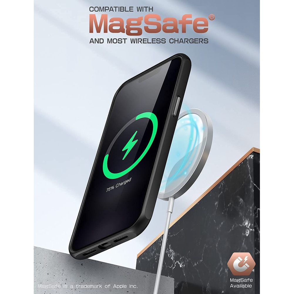 Ốp điện thoại SUPCASE trong suốt thích hợp cho iPhone 13 Pro Max 2021 6.7 Inch