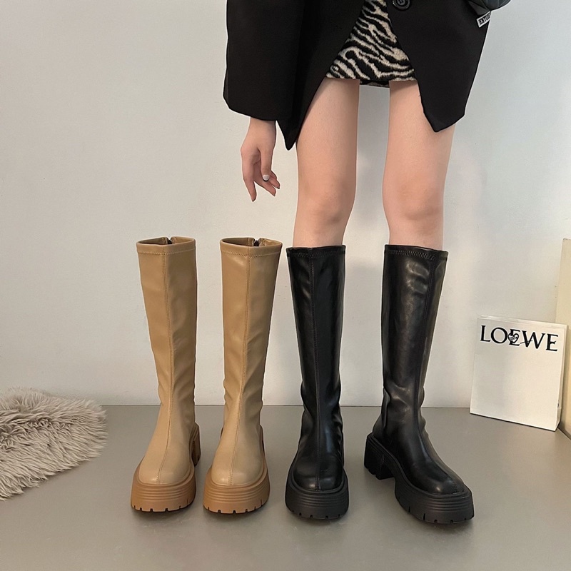 BỐT ĐÙI ULZZANG B37 ĐẾ CAO 5CM