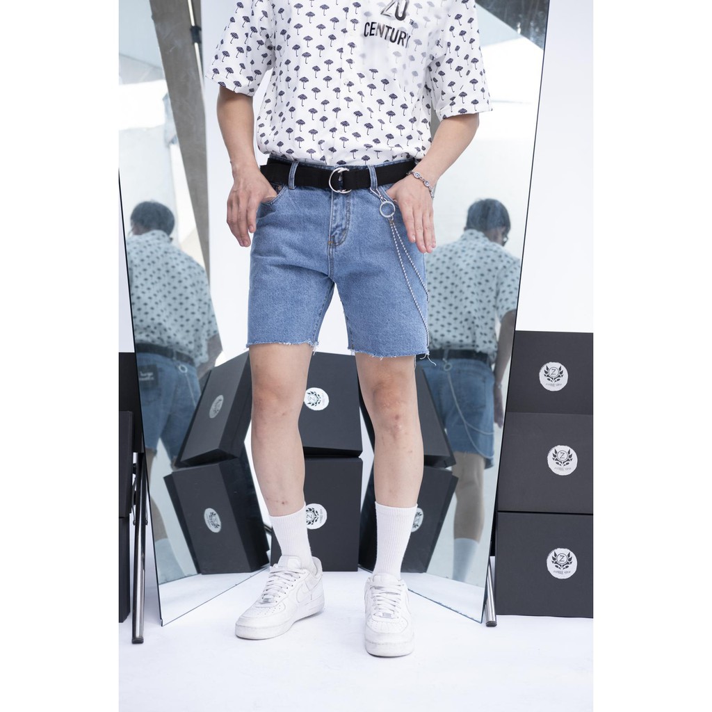 Quần Short HD Short Jeans In Blue ་