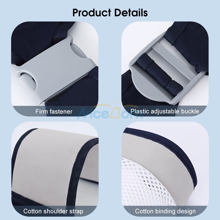 Đai Địu Em Bé Thoáng Khí Gọn Nhẹ Mềm Mại