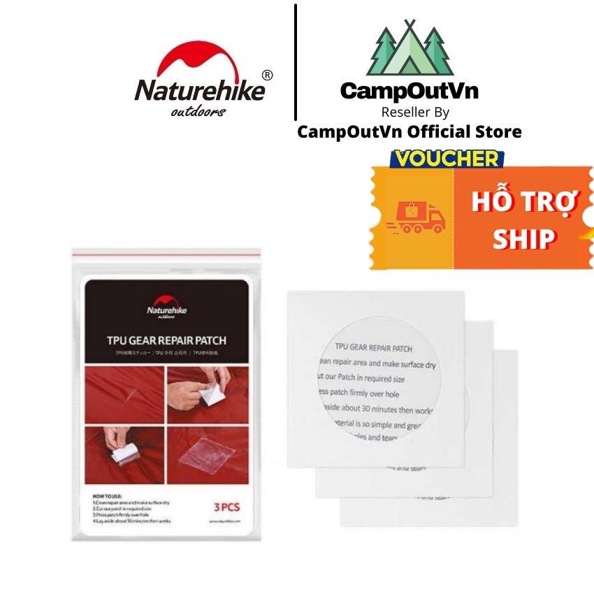 Naturehike Dán lều cắm trại naturehike miếng tpu vá lều phụ kiện dã ngoại du lịch a160 campoutvn