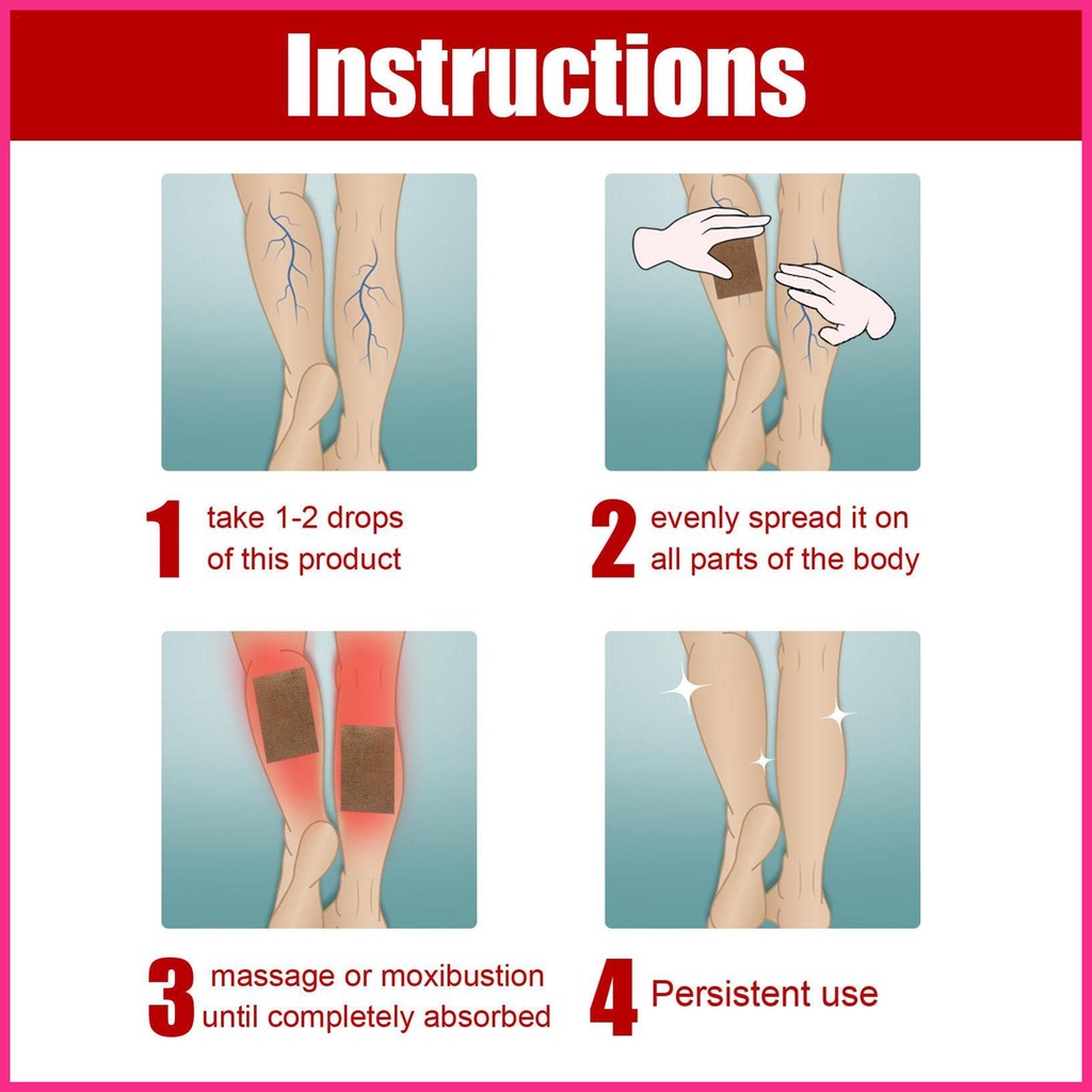 Bộ 12 Miếng Dán Trị Giãn Tĩnh Mạch Cao Cấp Chuyên Dụng