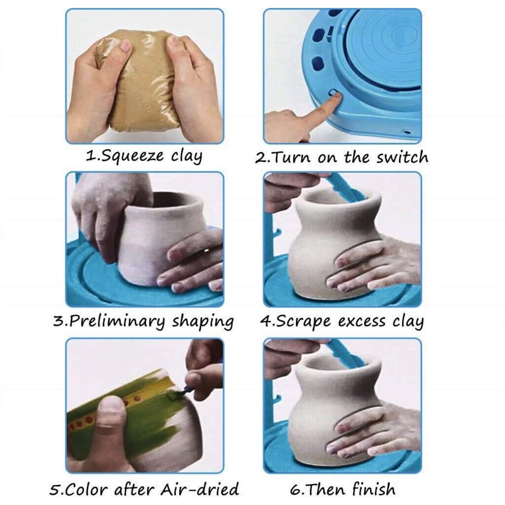 MÁY LÀM GỐM THỦ CÔNG STEM CUTE SUNLIGHT NO.401