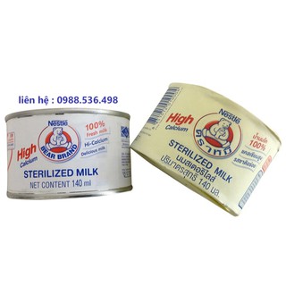 [CHÍNH HÃNG] SỮA GẤU NESTLE THÁI LAN (LON 140ML)