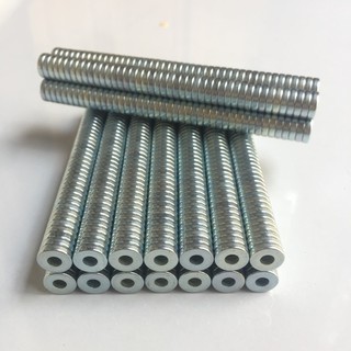 ComBo 10 Viên Nam Châm Đất Hiếm 10x2.5 Lỗ 4