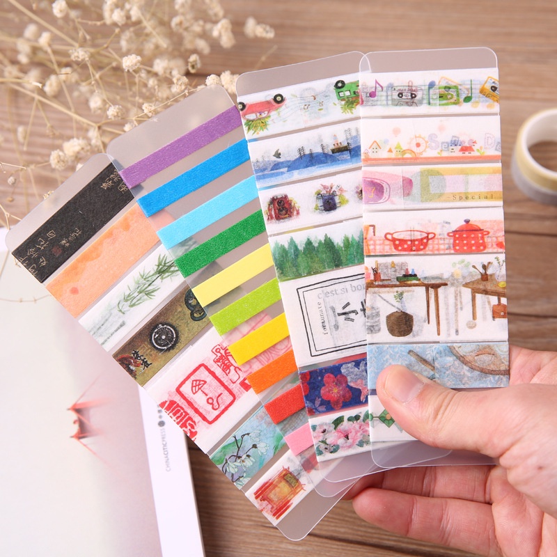 Miếng nhựa chiết băng dính washi tape tiện lợi nhanh chóng cangaocon