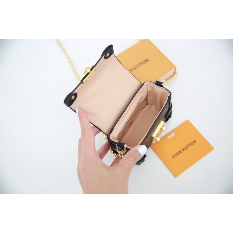 Túi nhỏ LV Trunk Nano hoa nâu fullbox-phukien.changshouse