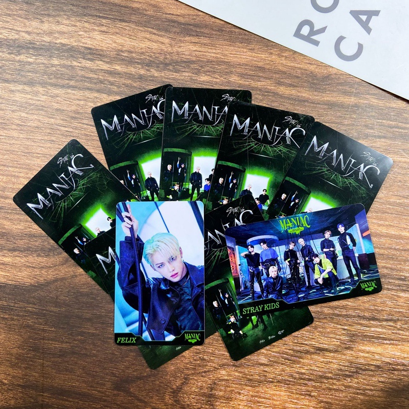 Set 9 Thẻ Hình Lomo Cho Fan Của Kpop Stray Kids