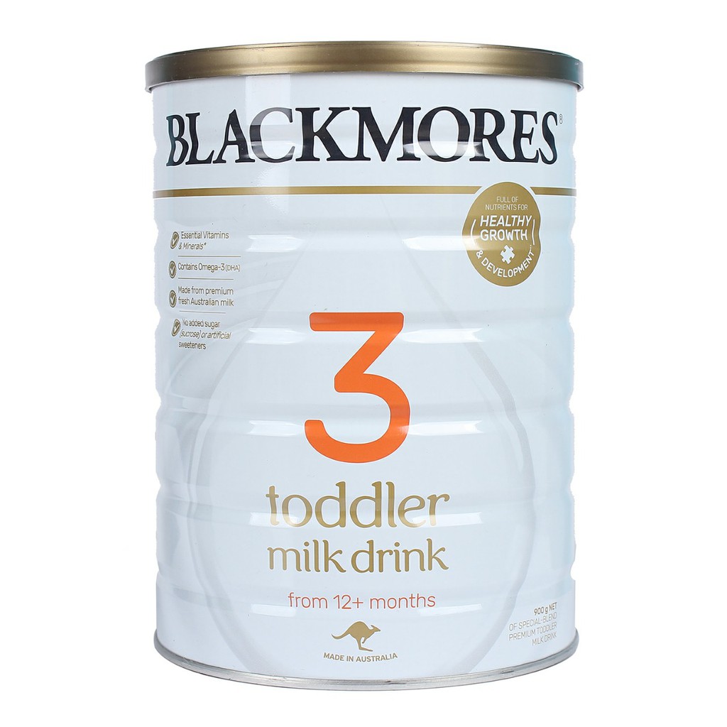 Sữa BLACKMORES số 3 Toddler Úc 900G Date T2.2023 Hàng mới về