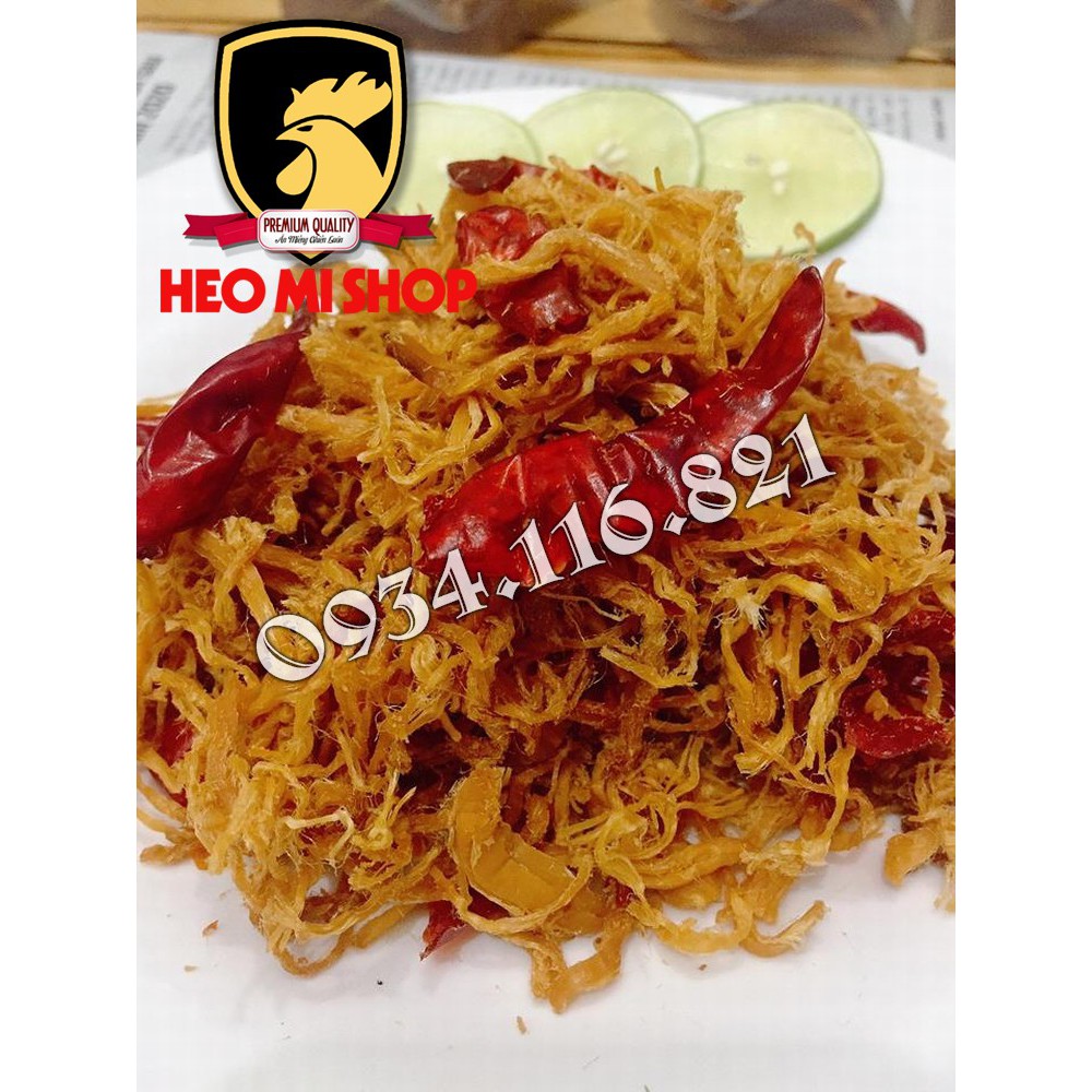 1kg Khô Gà Cay Ớt Hiểm Hảo Hạng HEO MI