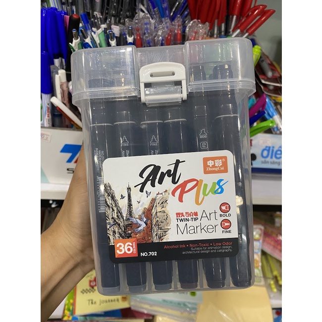 Bút màu Art Marker họa cụ tô màu dạ vẽ tranh anime