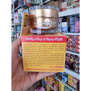 kem hồng sâm vip 10 ,30gr[ chính hãng cty ]