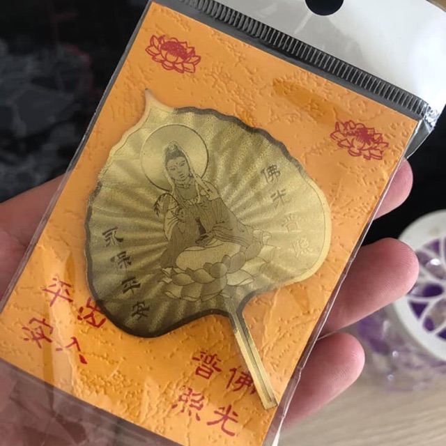 Lá bồ đề mạ vàng may mắn, bình an | BigBuy360 - bigbuy360.vn