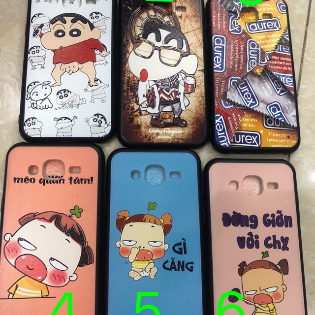 Ốp lưng Samsung J5 2015 in hình kute