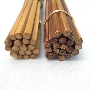 Đũa tre gác bếp - vót thủ công.