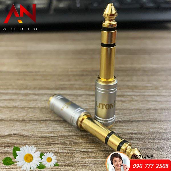 1 Jack Chuyển Đổi 6ly Ra 3.5 LITON - Hàng Cao Cấp