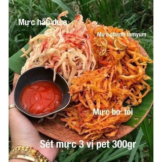 Mực hấp cốt dừa Mix vị 78k/lọ
