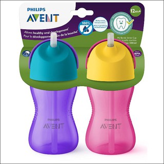 Bình tập uống nước, Philips Avent 300ml mẫu mới khủng long