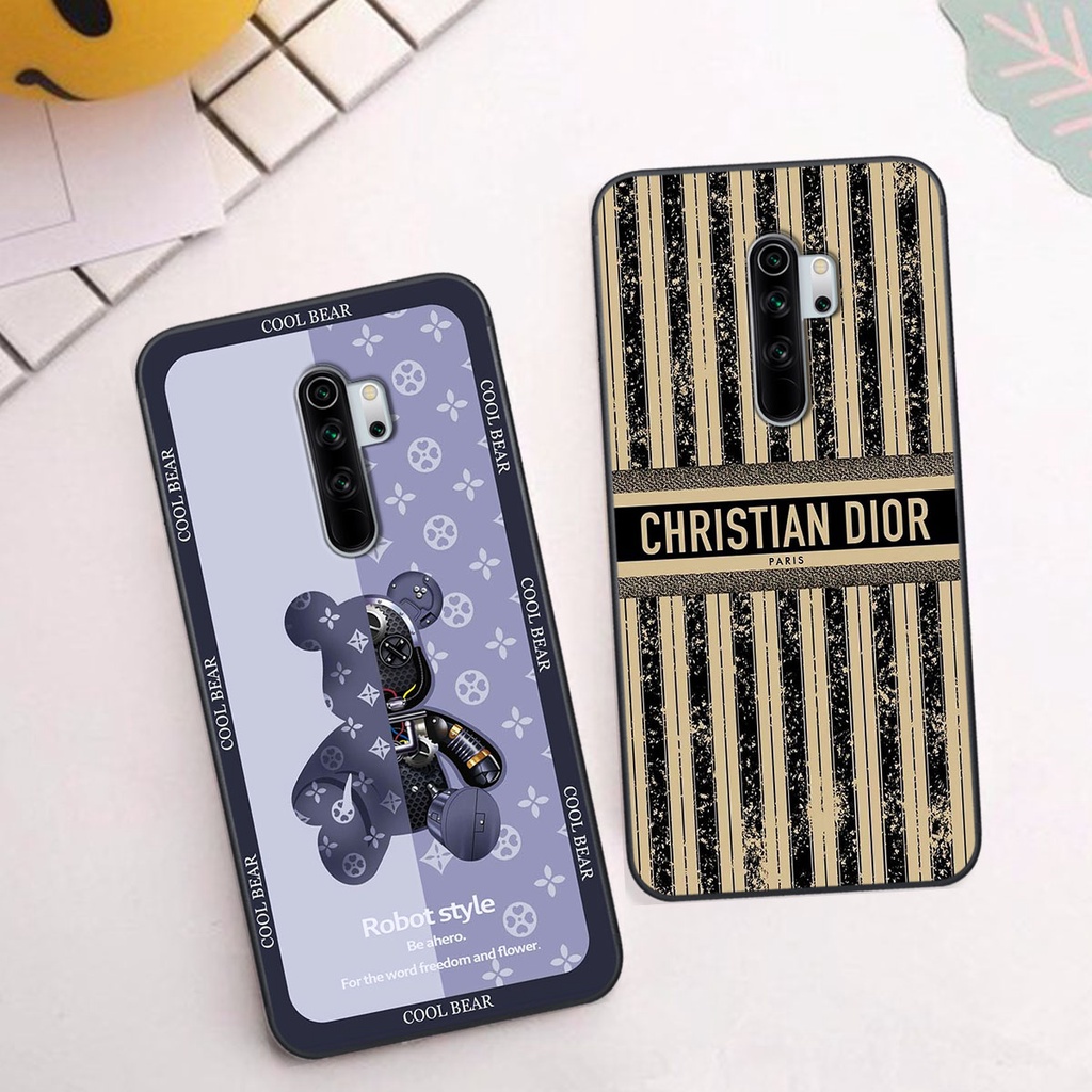 Ốp lưng Xiaomi Redmi Note 8 Pro gấu, thời trang, cao cấp - RẺ BỀN ĐẸP