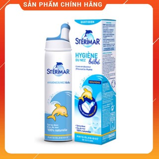 Nước muối biển dạng xịt STERIMAR bébé dành cho bé - hàng Pháp