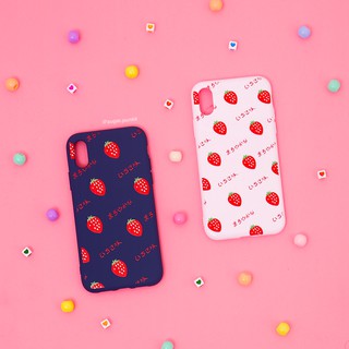 Ốp iphone dâu ichigo // ichigo strawberry iphone case