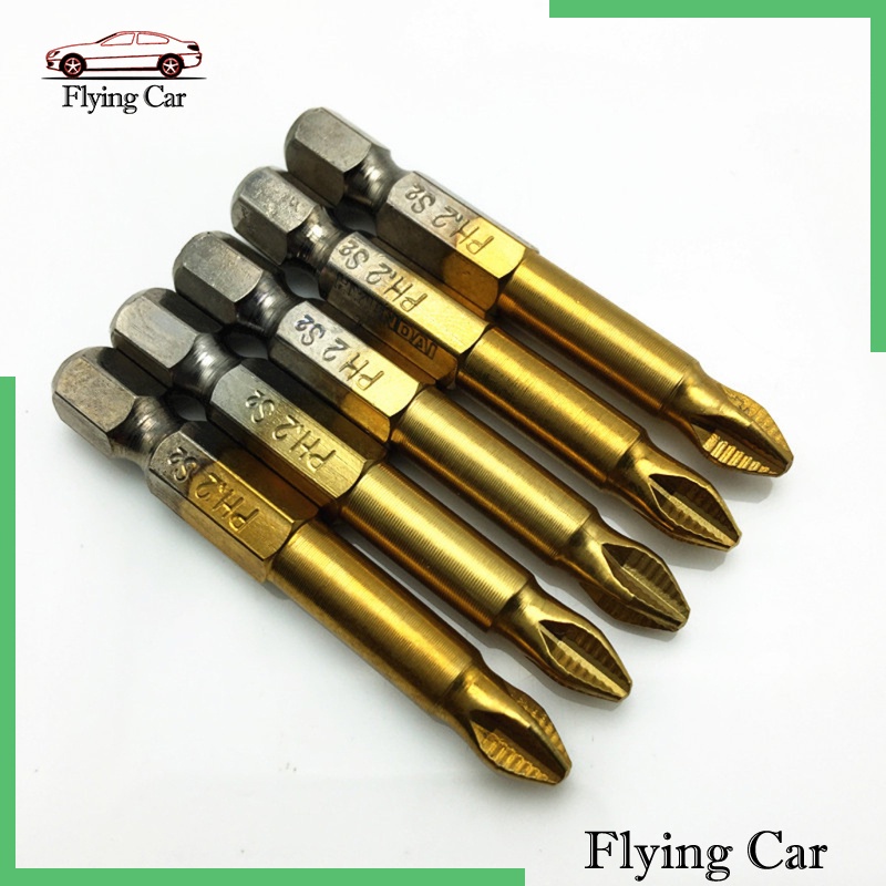 Bộ 5 Đầu Nối Dài Mũi Khoan S2 Lục Giác Tháo Lắp Nhanh