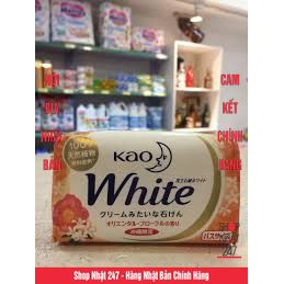 Xà bông Kao White hương hoa - Nội địa Nhật Bản