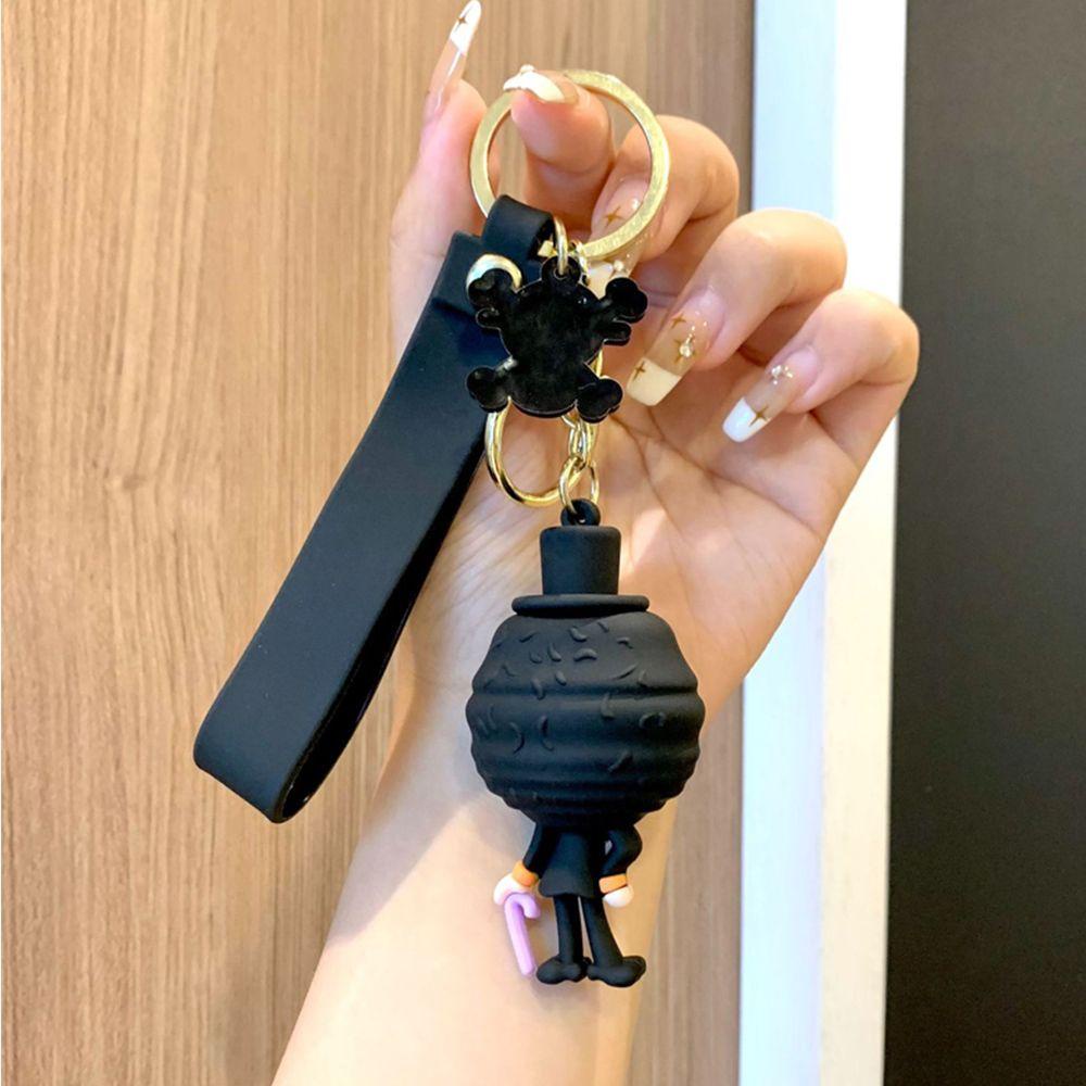 Búp Bê Silicon Hình Luffy Treo Điện Thoại / Chìa Khóa Trang Trí Xe Hơi
