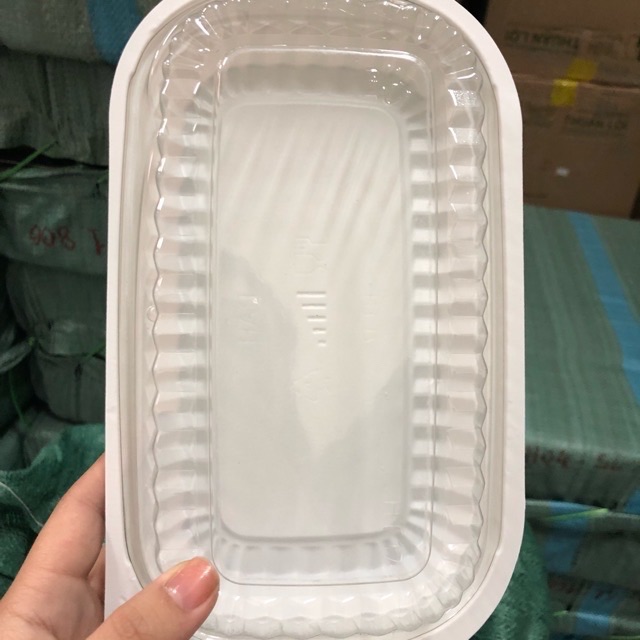 100 Hộp nhựa sushi HT17 dùng 1 lần đế đen | BigBuy360 - bigbuy360.vn