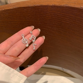 Cute musical note earrings for women
