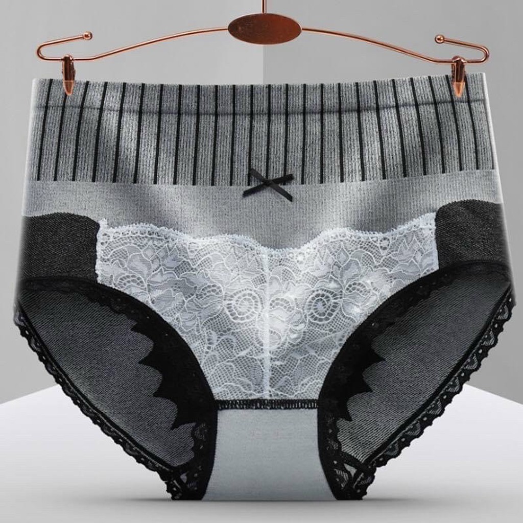 Quần lót nữ cotton gen bụng 🌸GEN BỤNG🌸 cạp cao sexy cotton len cao cấp | BigBuy360 - bigbuy360.vn