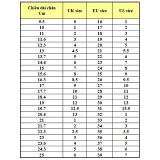 Giày carter xuất xịn cho bé
