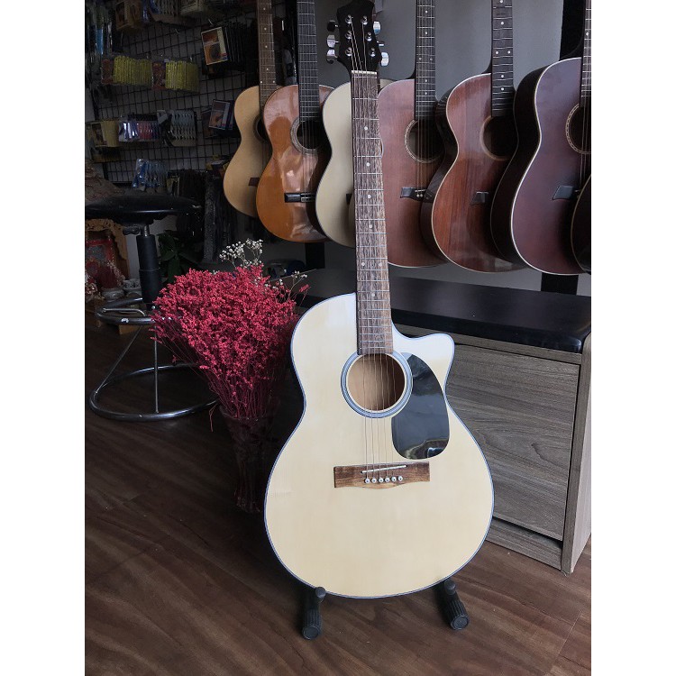 Đàn guitar acoustic ST1150 lắp EQ7545 (màu gỗ tư nhiên)