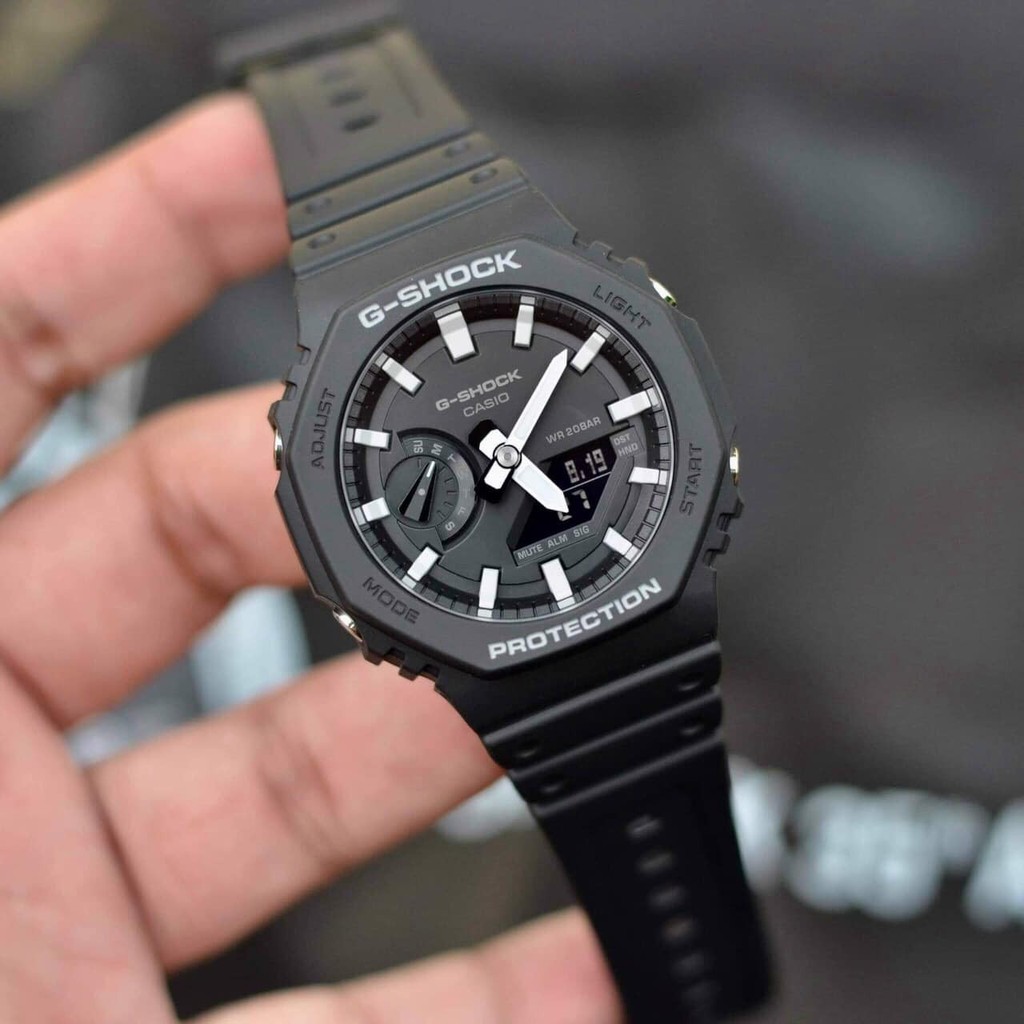 Đồng hồ nữ Casio Gshock GA-2100-1A1 cá tính