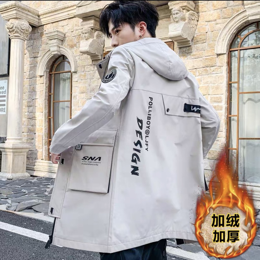 áo khoác kaki túi hộp from rộng kiểu dáng năng động thời trang GKM | BigBuy360 - bigbuy360.vn