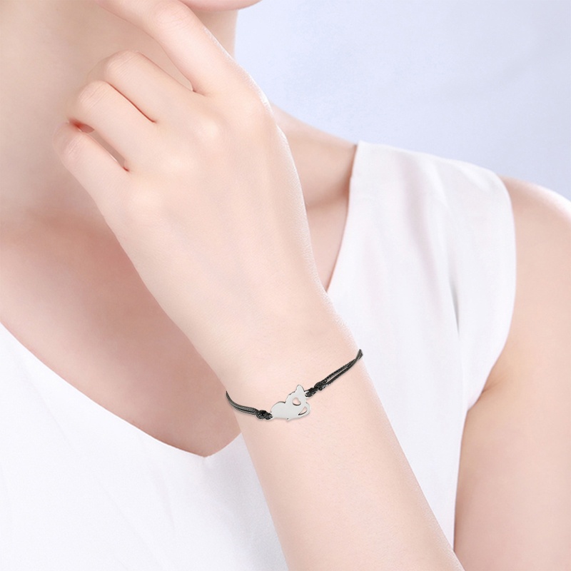 Arin Set 2 Vòng Tay Cắt Hình Trái Tim / Bướm Kèm Thẻ Hứa Cho Sinh Nhật Bạn Nữ / Bạn Gái / Trang Sức