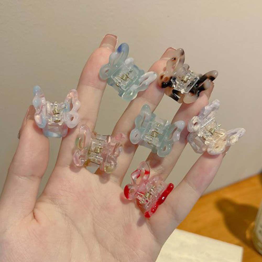 Kẹp Tóc Hình Bướm VANES1 Bằng Acrylic Thanh Lịch Cho Nữ