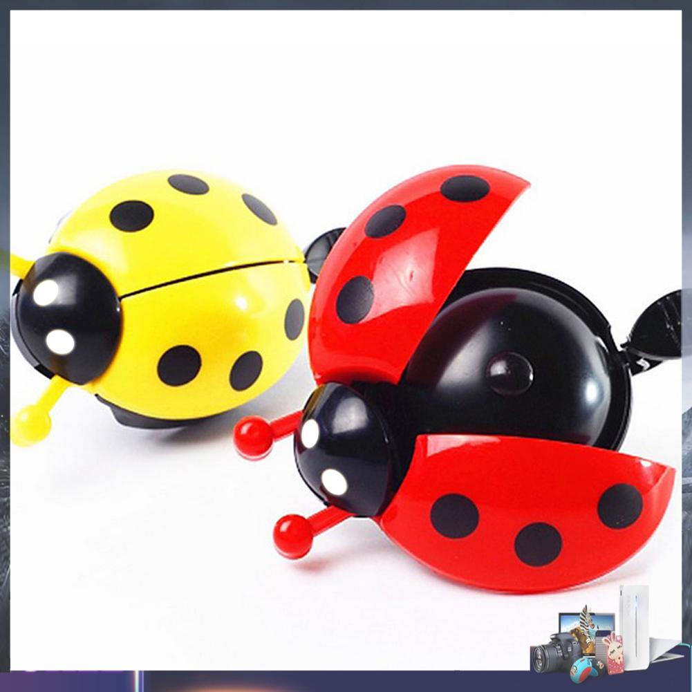 Chuông gắn tay lái xe đạp thiết kế hình bọ cam dễ thương